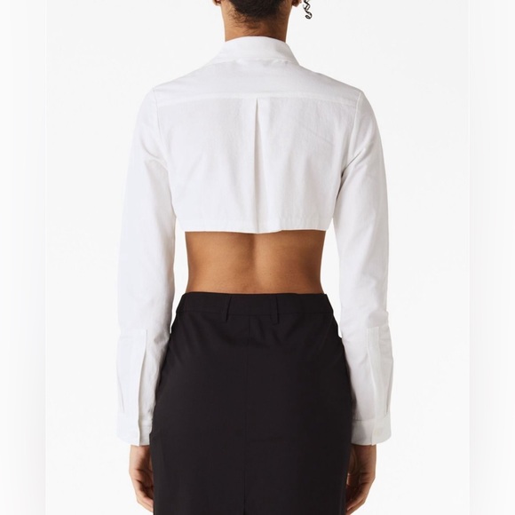 Christopher Esber - built in bra cotton shirt (AU 8 or small) - Picture 3 of 6